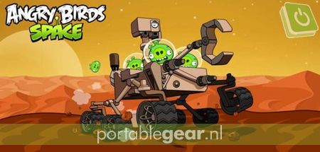 Mars Curiosity Rover Content Update voor Angry Birds Space