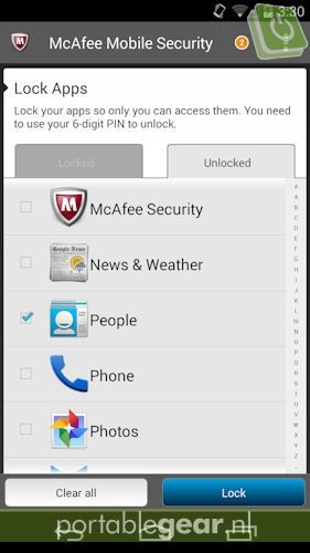 McAfee Mobile Security
