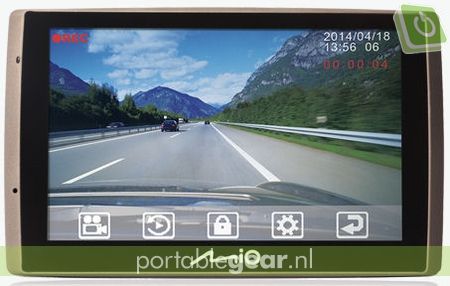 Mio Combo 5107 LM: dash-cam en GPS inn
