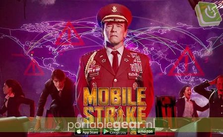 Arnold Schwarzenegger in mobiele game Mobile Strike