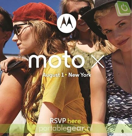 Motorola Moto X: uitnodiging voor presentatie