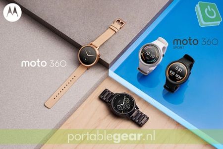 Motorola Moto 360 2 en Moto 360 Sport smartwatches