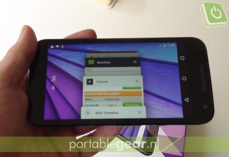 Motorola Moto G3: multitasking