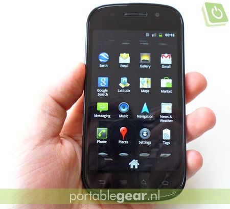 Samsung Google Nexus S: interface