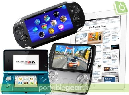 Nintendo 3DS vs. Sony NGP vs. Sony Ericsson Xperia Play vs. iPad 2
Nintendo 3DS vs. Sony NGP vs. Sony Ericsson Xperia Play vs. iPad 2