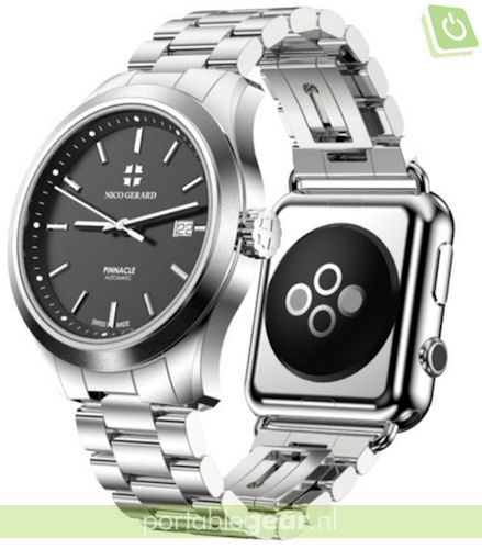 Nico Gerard Pinnacle: Zwiters horloge met Apple Watch add-on
