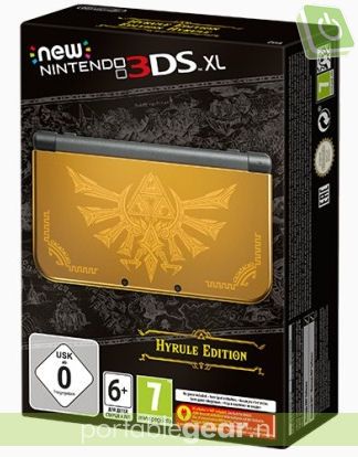 Nintendo 3DS XL in Zelda Hyrule Edition