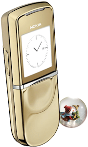 Nokia 8800 Sirocco Gold
Nokia 8800 Sirocco Gold