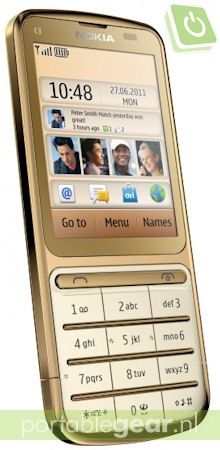 Nokia C3-01 Gold Edition