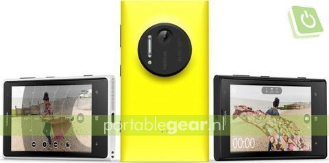 Nokia 1020 - Voor, achter en zij-aanzicht
