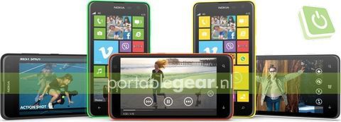 Nokia Lumia 625 kleurvariaties