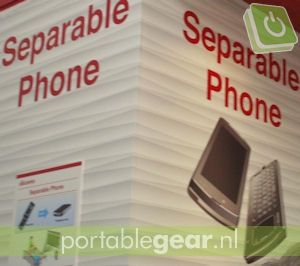 NTT DoCoMo Separable Phone (stand WMC 2010)