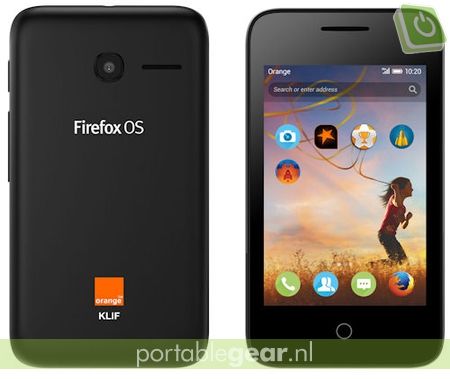 Orange Klif Firefox OS-smartphone
