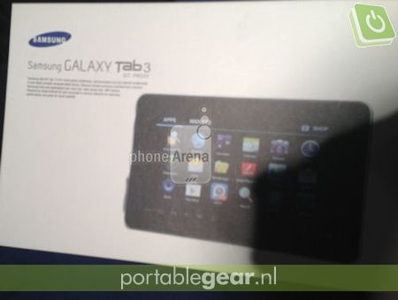 Samsung Galaxy Tab 3 (via PhoneArena.com)