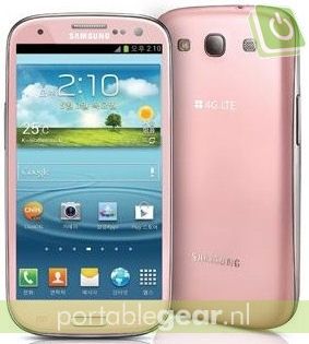 Samsung Galaxy S3: roze editie