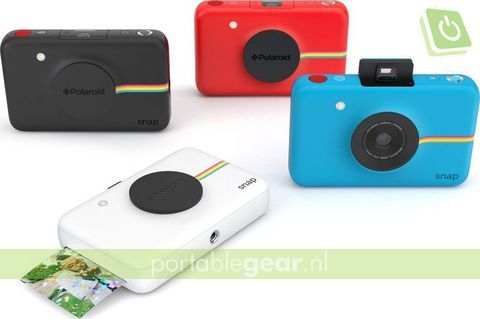 Polaroid Snap kleuren
