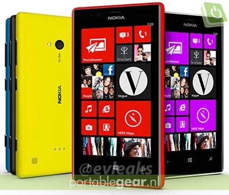 Nokia Lumia 720 (via twitter.com/evleaks)