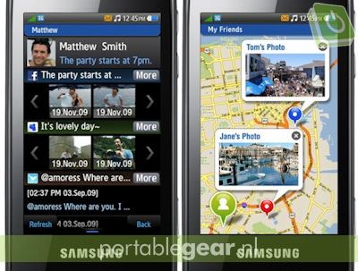 Samsung bada OS screenshots