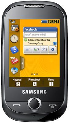 Samsung Corby (S3650)
Samsung Corby (S3650)