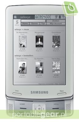 Samsung E60 e-reader
Samsung E60 e-reader