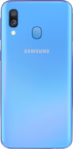 Samsung Galaxy A40 blauw