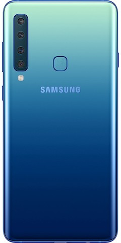 Samsung Galaxy A9 met vier lenzen 