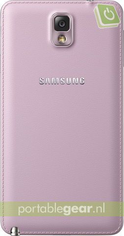 Samsung Galaxy Note achterkant 