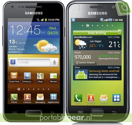 Samsung Galaxy S Advance vs. Galaxy S: verschil