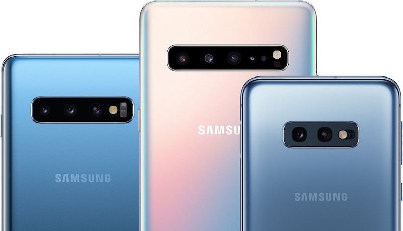 Samsung Galaxy S10 - 2, 3 of 4 cameralenzen