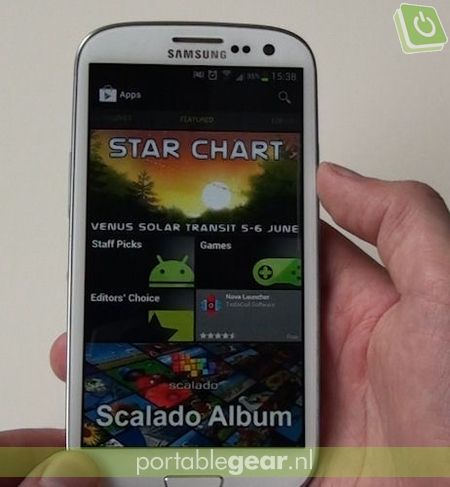 Samsung Galaxy S3: Google Play Store