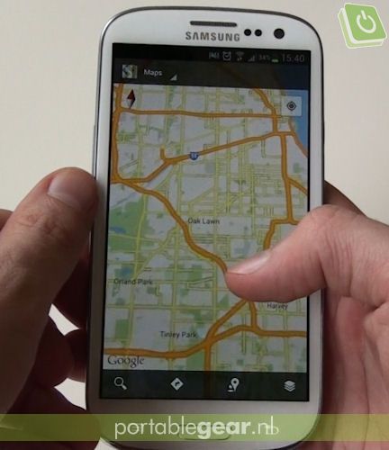 Samsung Galaxy S3: Google Maps