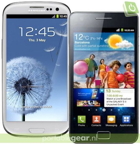 Samsung Galaxy S3 vs. Samsung Galaxy S2: verschil
