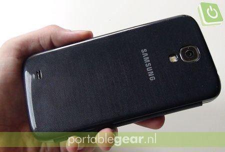 Samsung Galaxy S4: plastic achterzijde