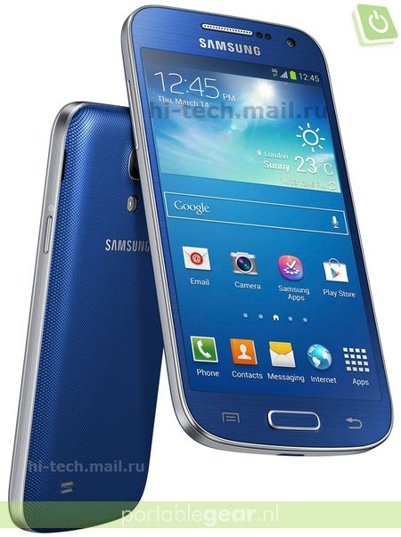 Samsung Galaxy S4 mini blauw
