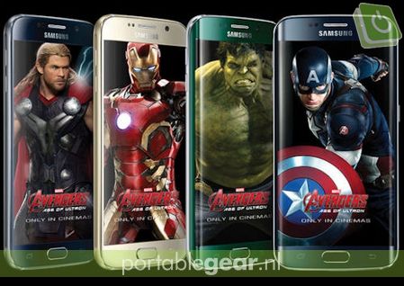 Samsung Galaxy S6 edge Iron Man/The Avengers-editie
