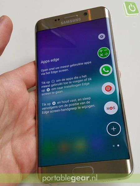 Samsung Galaxy S6 edge+ Apps edge