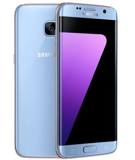 Samsung Galaxy S7 edge blauw