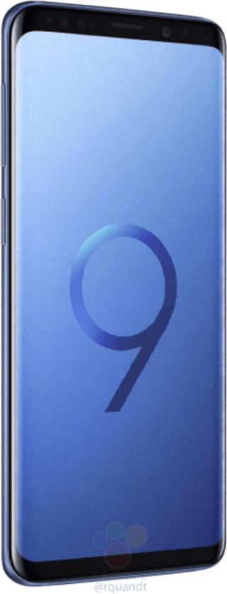 Samsung Galaxy S9 blauw (bron WinFuture.de)