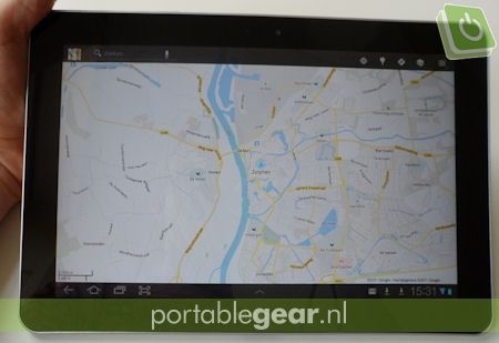 Samsung Galaxy Tab 10.1: Google Maps