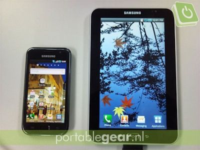 Samsung Galaxy Tab (naast Galaxy S)