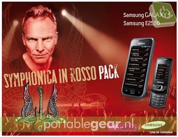 Samsung Mobile hoofdsponsor Symphonica in Rosso 2010