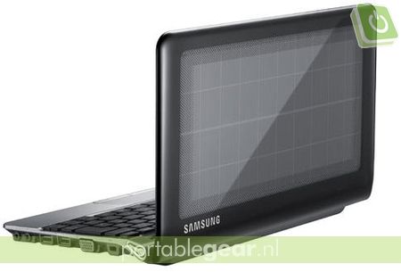Samsung NC215S: netbook met zonnepanelen
