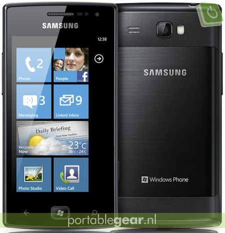 Samsung Omnia W (i8350): Windows Phone 7.5 Mango