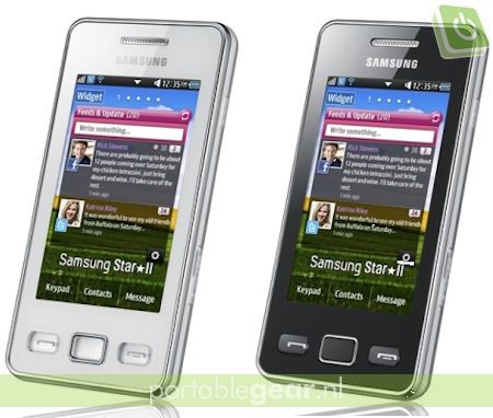 Samsung Star II (S5260) White & Black