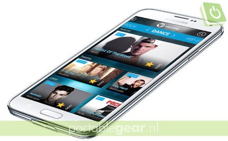 VidZone op Samsung Galaxy
