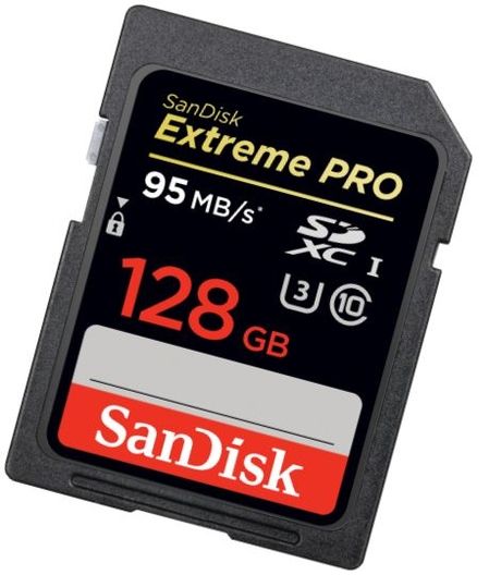 Sandisk microSD-kaart in adapter 