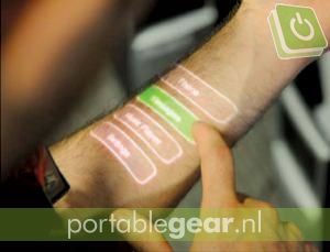 Skinput: menselijk lichaam als touchscreen
Skinput: menselijk lichaam als touchscreen