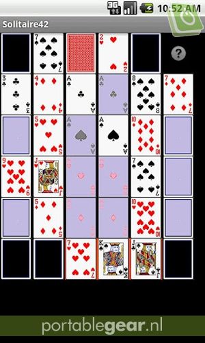 Solitaire42: patience vs. Android-smartphone 