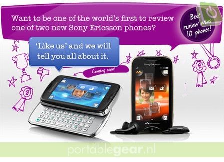 Sony Ericsson Facebook Phones
