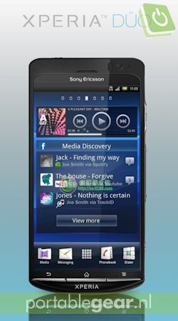 Sony Ericsson Xperia Duo (via it168)
